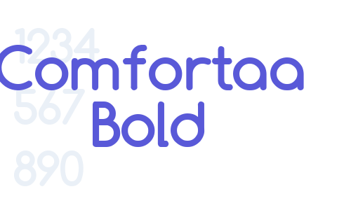 Comfortaa Bold Font