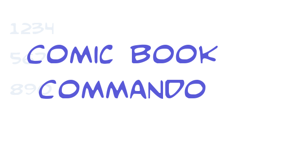 Comic Book Commando font free