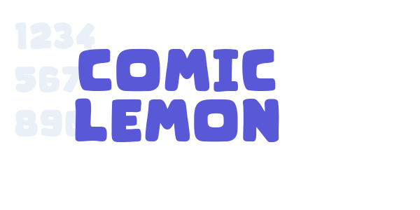 Comic Lemon font free