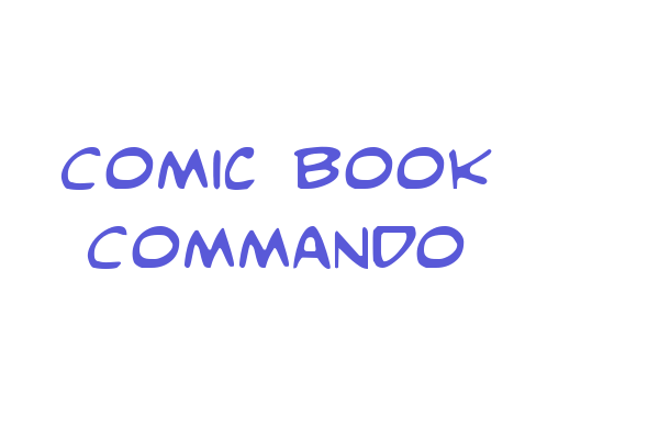 Comic Book Commando Font