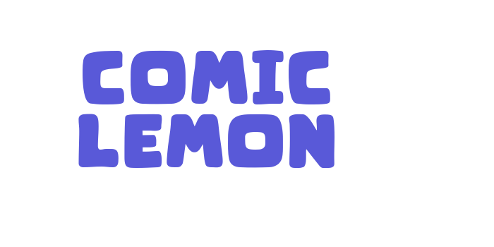 Comic Lemon Font