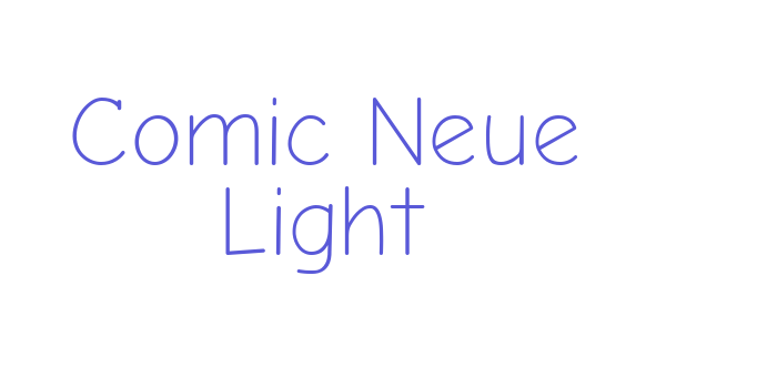 Comic Neue Light Font Download