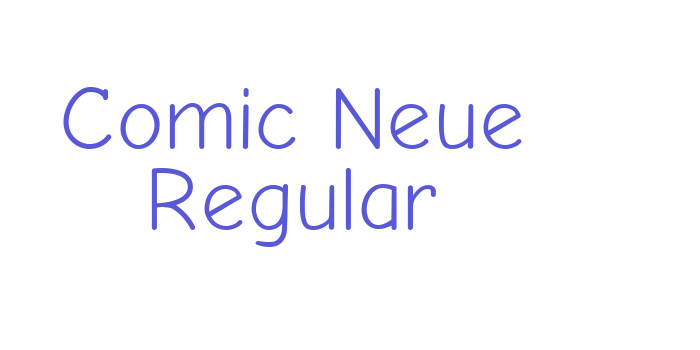 Comic Neue Regular Font Download