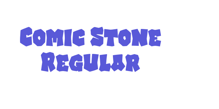 Comic Stone Regular Font Download