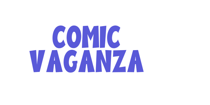 Comic Vaganza Font Download