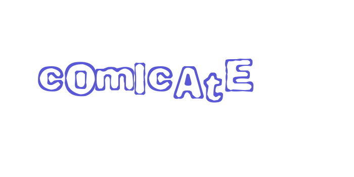 Comicate Font Download