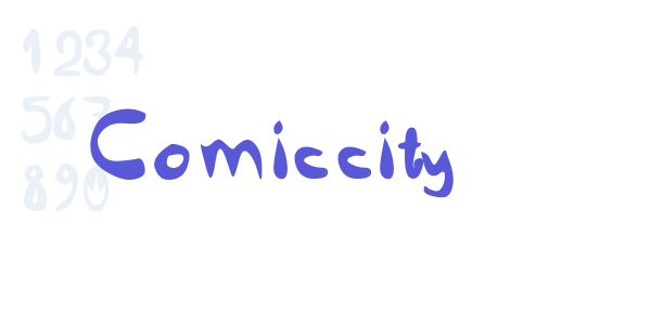 Comiccity font free