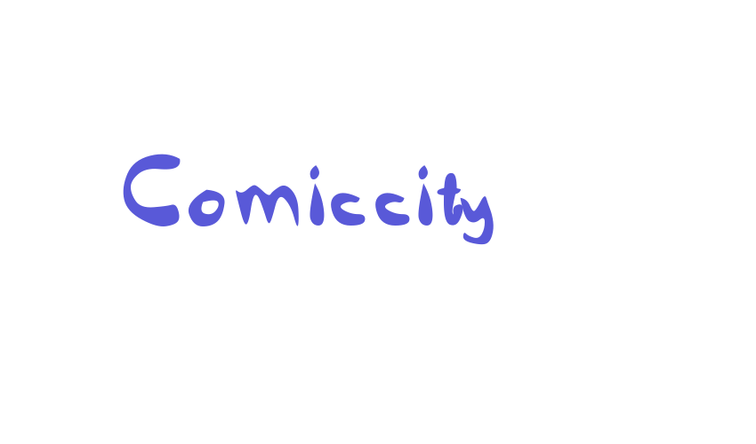 Comiccity Font