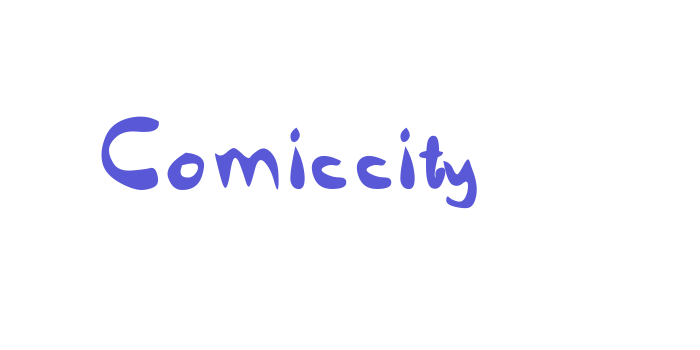 Comiccity Font Download