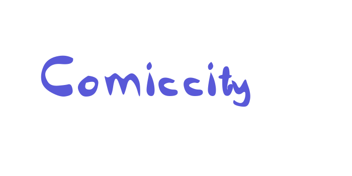 Comiccity Font