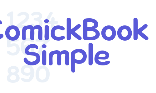 ComickBook Simple Font Download