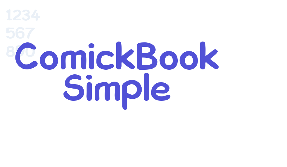 ComickBook Simple-font-download