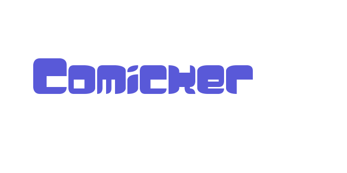 Comicker Font Download