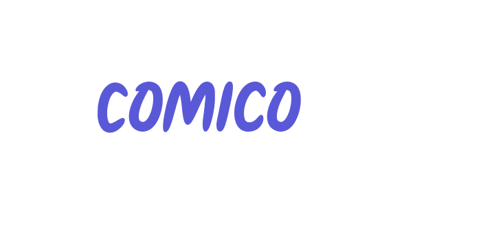 Comico Font