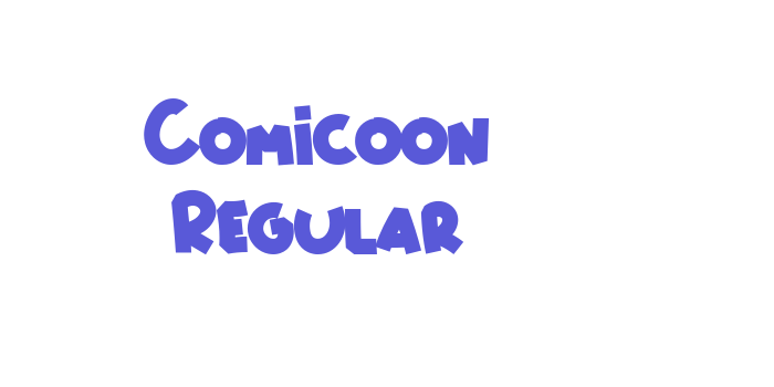 Comicoon Regular Font Download