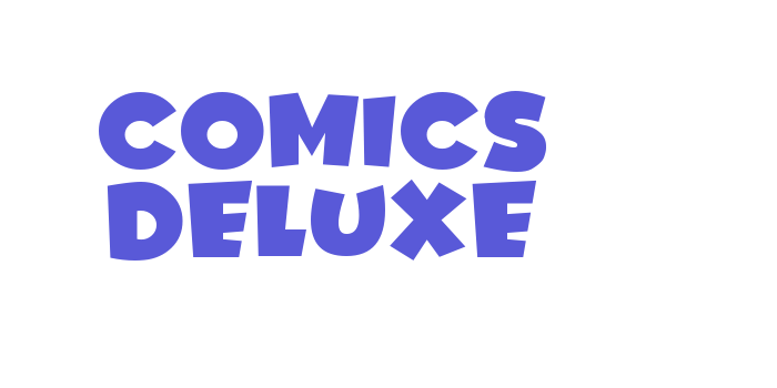 Comics Deluxe Font Download