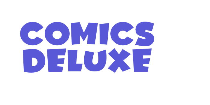 Comics Deluxe Font