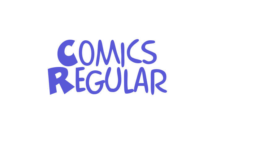 Comics Regular Font