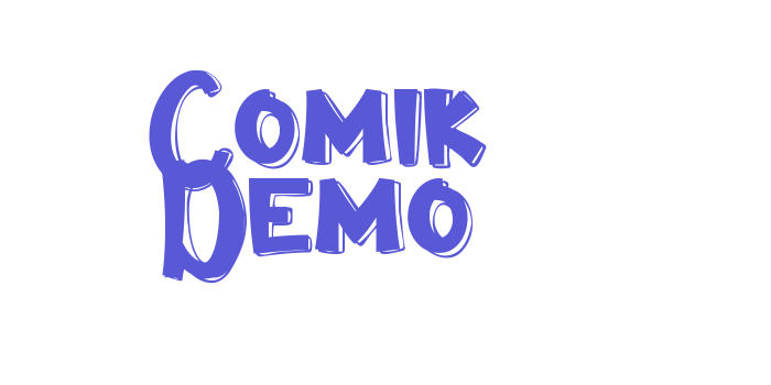 Comik Demo Font Download