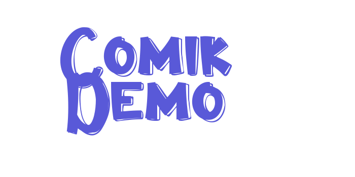 Comik Demo Font