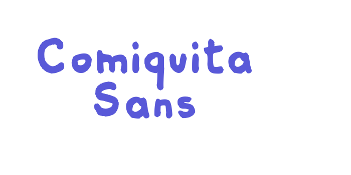 Comiquita Sans Font