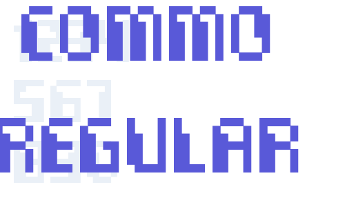 Commo  Regular Font Download