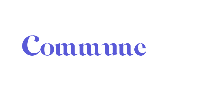 Commune Font Download