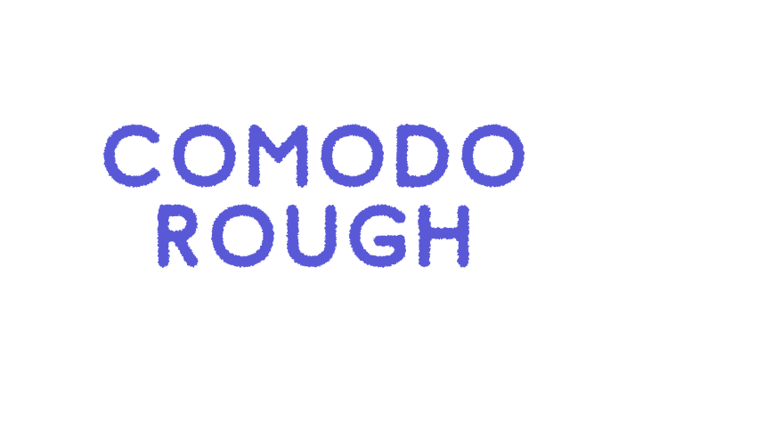 Comodo Rough Font Download