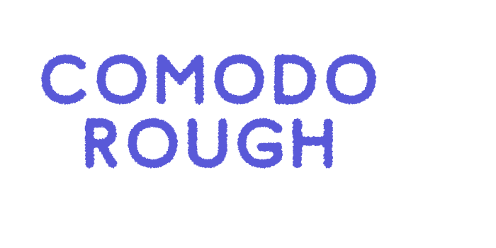 Comodo Rough Font