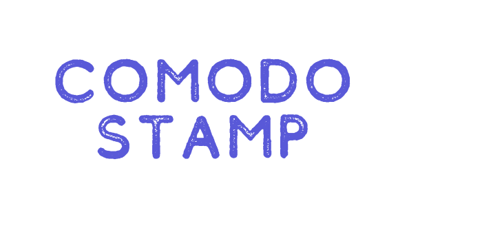 Comodo Stamp Font Download