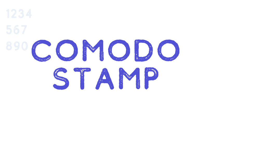 Comodo Stamp-font-download