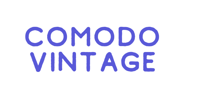 Comodo Vintage Font Download