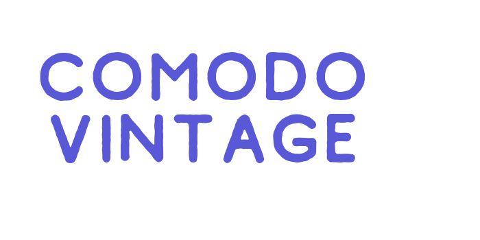 Comodo Vintage Font