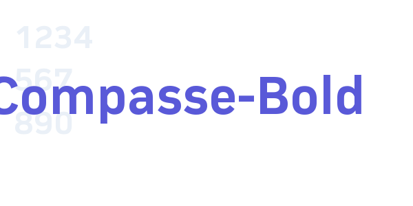 Compasse-Bold font free