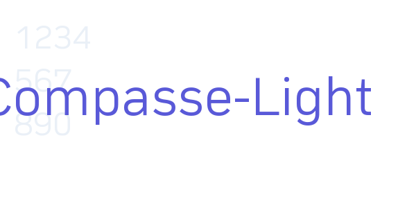 Compasse-Light font free