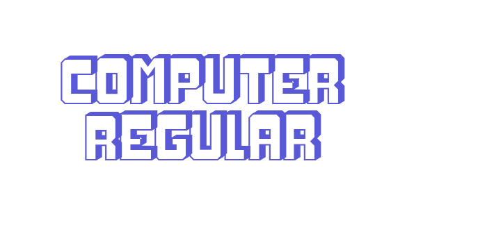 Computer Regular Font Download