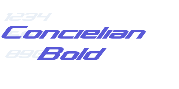 Concielian Bold font free