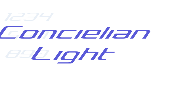 Concielian Light font free