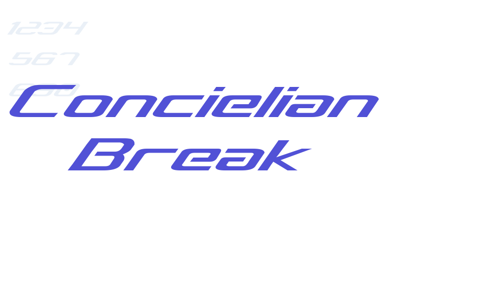 Concielian Break-font-download