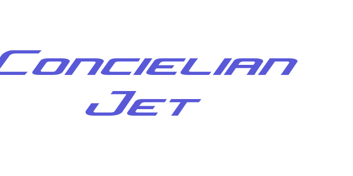 Concielian Jet Font Download