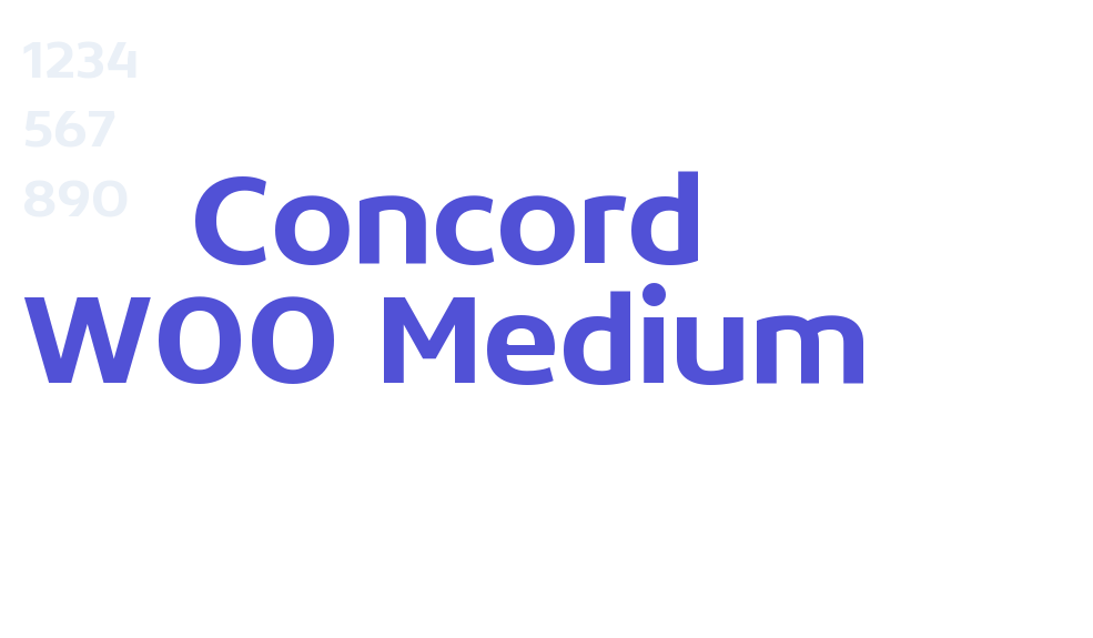 Concord W00 Medium-font-download