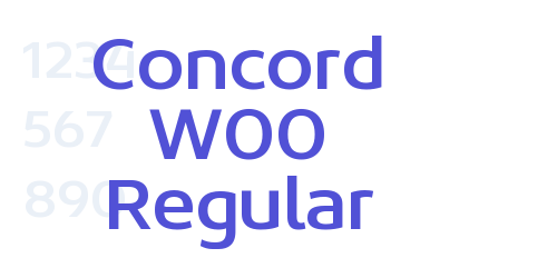 Concord W00 Regular-font-download