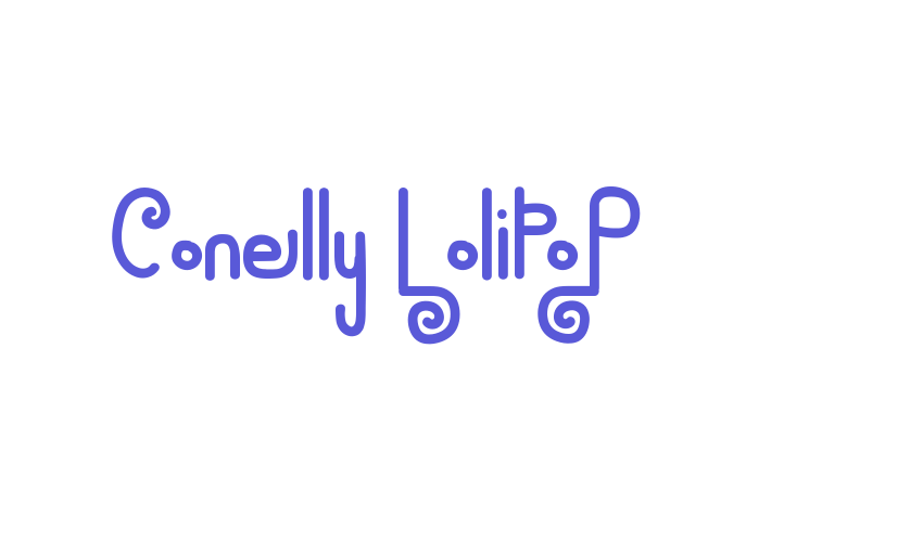 Conelly LolipoP Font Download