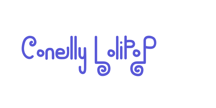 Conelly LolipoP Font Download