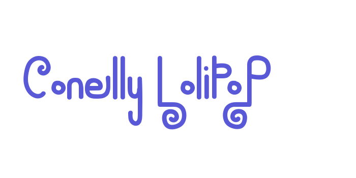 Conelly LolipoP Font