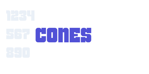 Cones-font-download