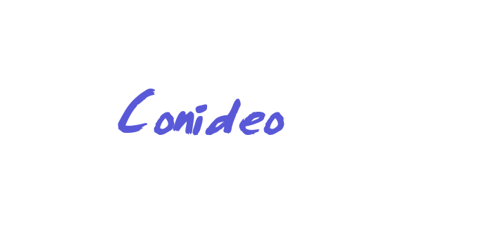 Conideo Font