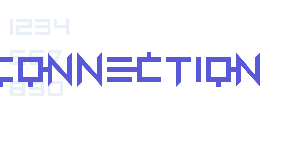 Connection font free