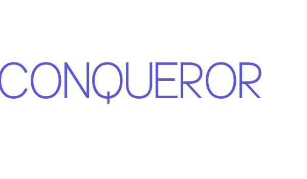 Conqueror Font