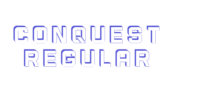 Conquest Regular Font Download